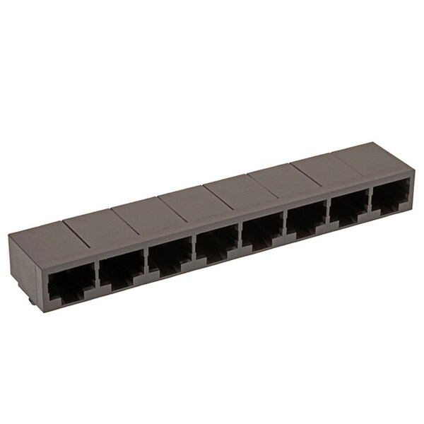 Molex Modular Connectors / Ethernet Connectors Ra 8/8/8 Rj-45 Flangeless Ganged 432238176 - main